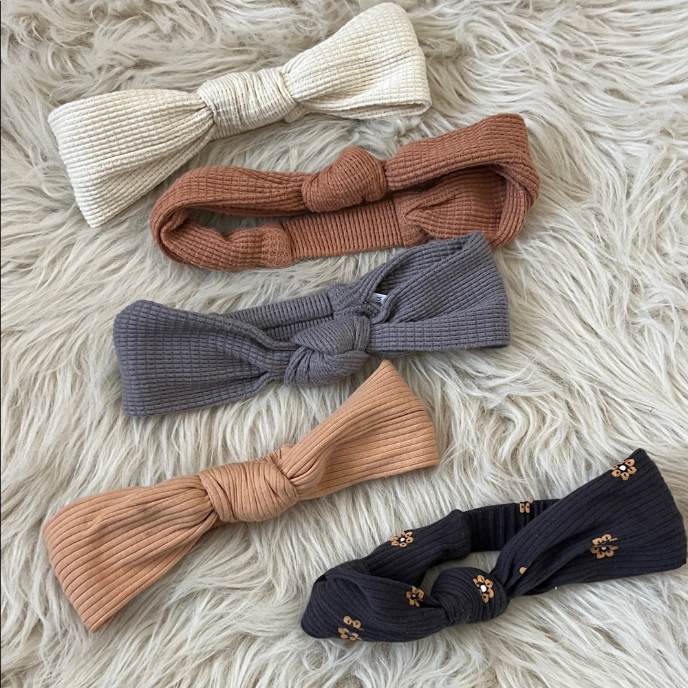 Little Co • Set of 5 Knotted Headbands
